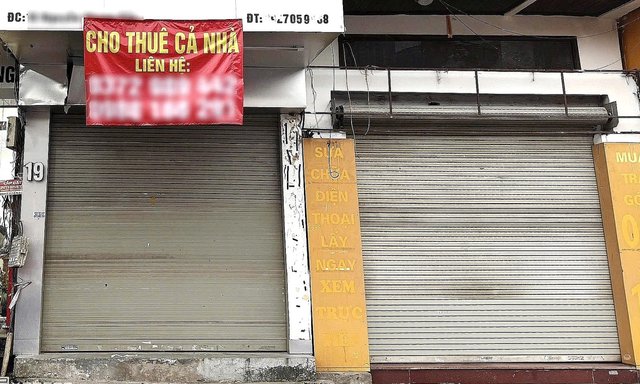 Mặt bằng nhà phố Hà Nội trên phố trung tâm vẫn ế khách thuê, Kim Mã giảm giá tới 32%
