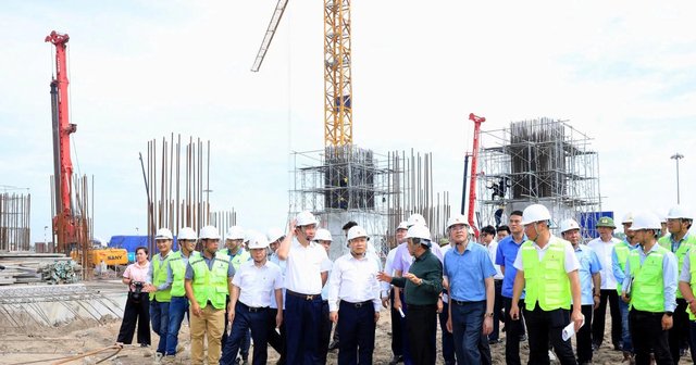 Chủ tịch Hà Nội khảo sát tiến độ dự án KĐT thể thao Olympic của VinGroup