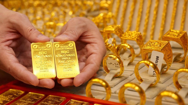 Cập nhật mới nhất giá vàng nhẫn trơn, vàng miếng sáng ngày 19/5