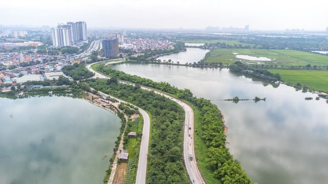 Giá đất phường Lĩnh Nam bao nhiêu trước loạt dự án được quy hoạch ven sông Hồng