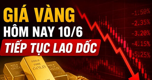 Chốt giá vàng hôm nay 10/6: SJC, vàng nhẫn giảm rất mạnh