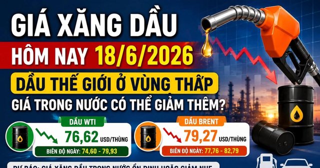Giá xăng dầu hôm nay 18/6: Dầu thế giới giảm sâu, xăng trong nước điều chỉnh giảm từ 15h?