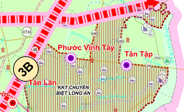 Phước Vĩnh Tây, Tây Ninh có 10 dự án hơn 1.322ha đang triển khai