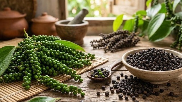 Giá tiêu hôm nay 19/6/2026: Trong nước đi ngang, Indonesia tăng mạnh