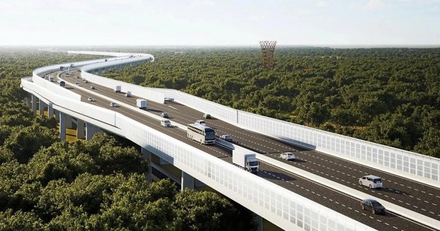 Khởi công tuyến đường trên cao 13km xuyên rừng Mã Đà, vốn gần 29.000 tỷ