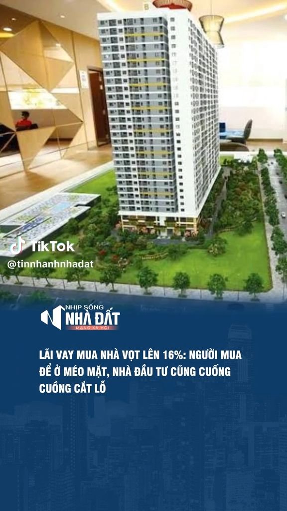 Lãi vay mua nhà vọt lên 16%, người mua ở thực méo mặt, nhà đầu tư cuống cuồng cắt lỗ