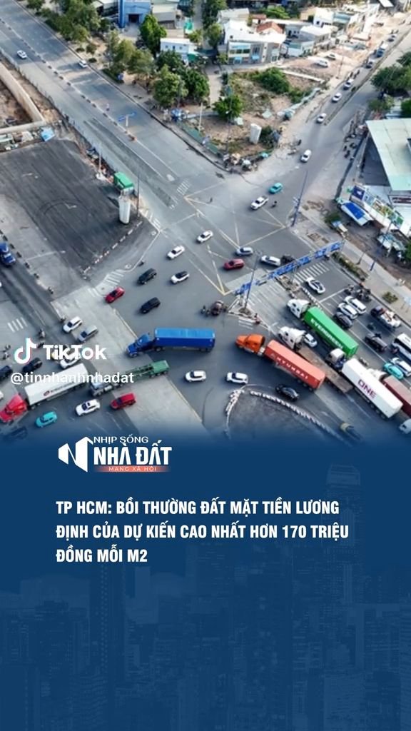 Giá đất bồi thường đường Lương Đình Của dự kiến cao nhất 170 triệu/m2