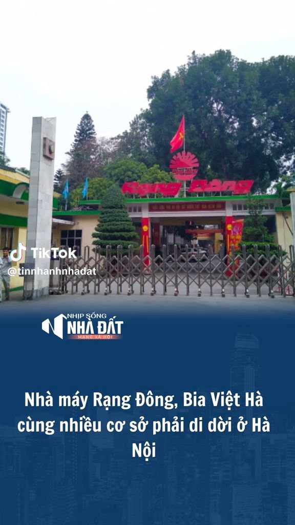 Nhiều nhà máy và cơ sở nhà đất phải di dời khỏi nội đô Hà Nội