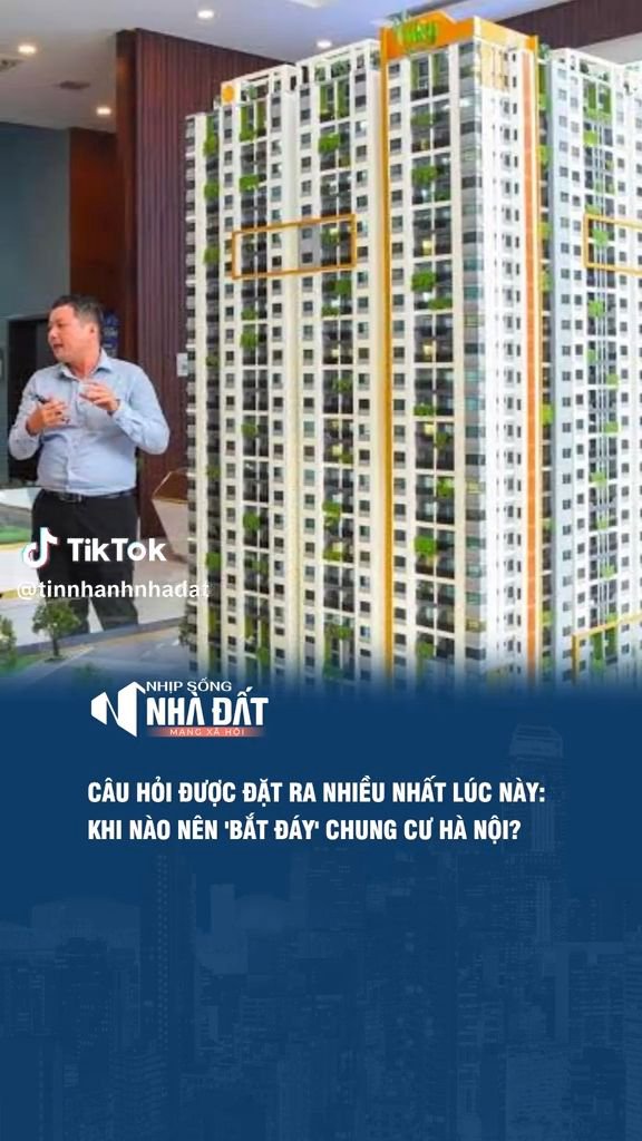 Khi nào "bắt đáy" chung cư Hà Nội?