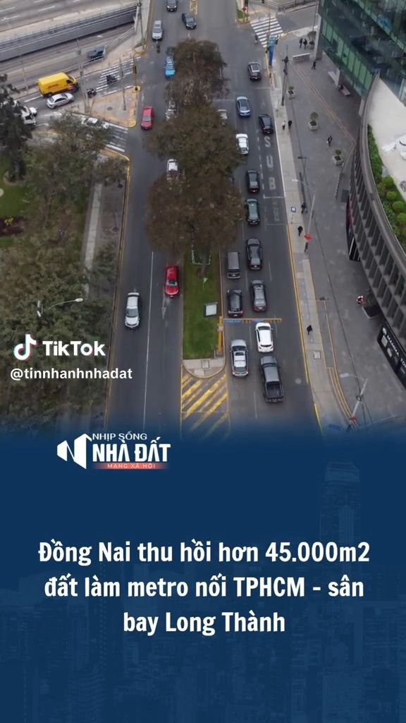 Đồng Nai thu hồi 45.000m2 đất làm metro nối TP.HCM với sân bay Long Thành