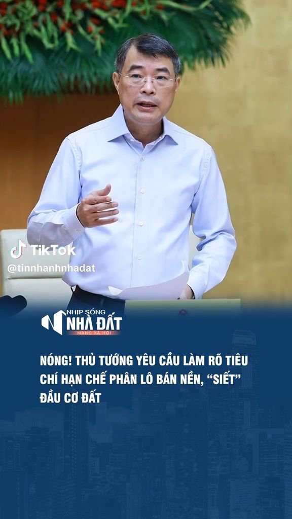 Làm rõ tiêu chí hạn chế phân lô bán nền, siết đầu cơ đất