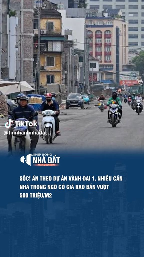 Nhà trong ngõ quanh vành đai 1 có giá hơn 500 triệu mỗi m2