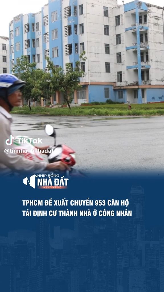 Đề xuất chuyển 953 căn hộ tái định cư thành nhà ở công nhân