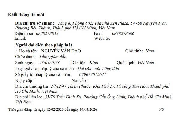 Hot nhất BĐS TP.HCM lúc này: Pháp nhân đứng sau Saigon One Tower bất ngờ có động thái mới