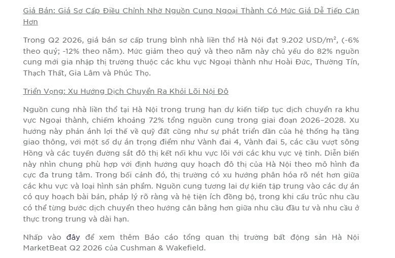 Nhà đất Hà Nội "đóng băng" giao dịch