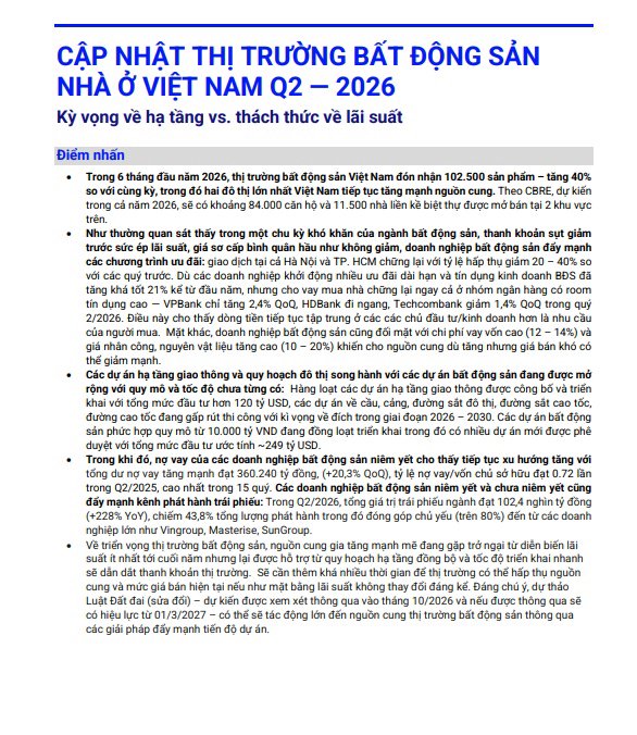 S&I Raitings: 51 dự án BĐS lớn sẽ định hình lại không gian đô thị cùng các dự án hạ tầng tỷ đô