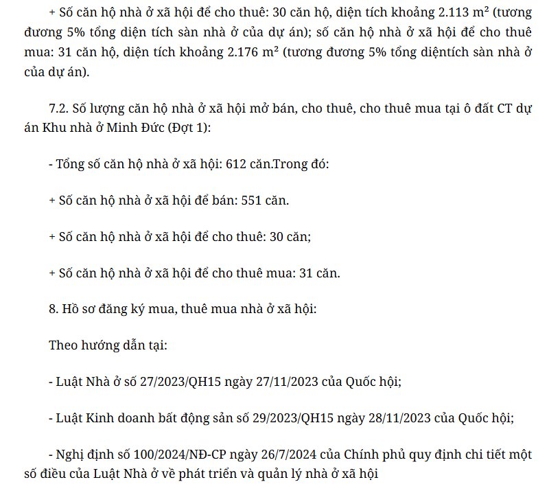 Sắp mở bán 551 căn nhà xã hội ở Mê Linh (Hà Nội) giá từ 23,9 triệu đồng/m2