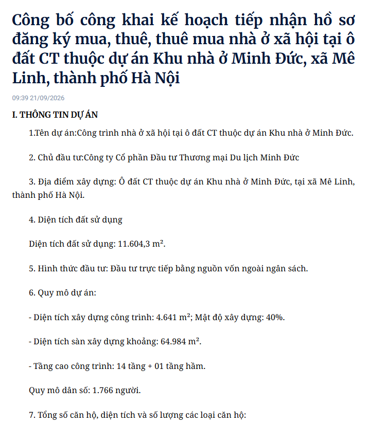 Dành cho bác nào quan tâm nhà xã hội: Hà Nội công khai vị trí, thông tin hàng chục dự án