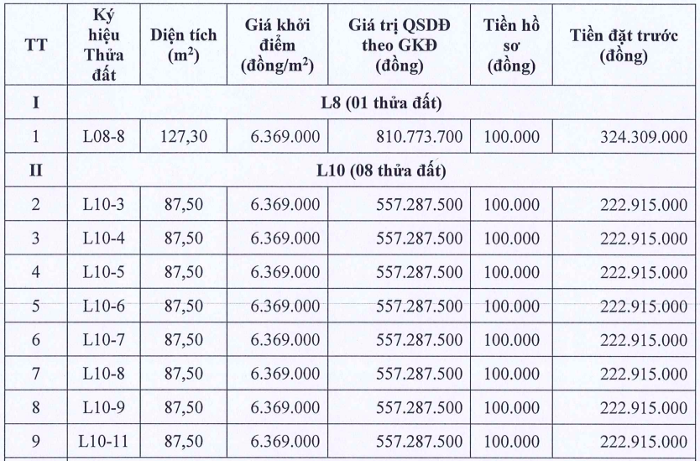 HOT HOT🔥 101 lô đất ngoại thành Hà Nội sắp được đấu giá