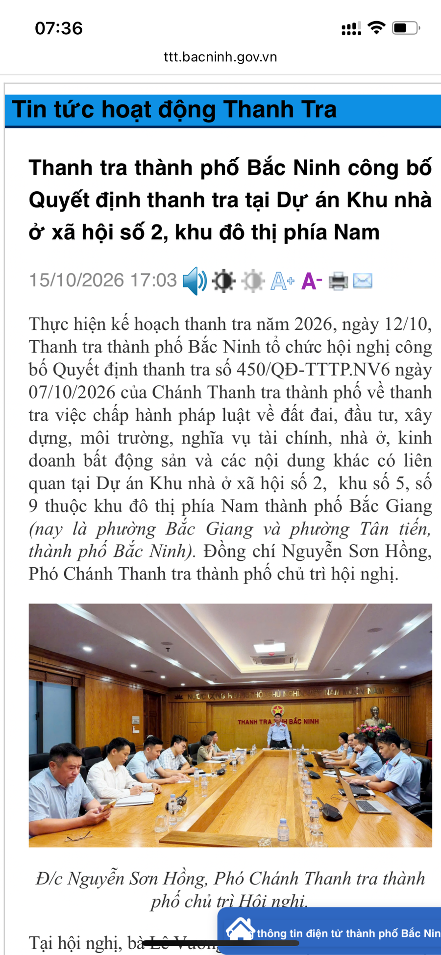 Các bác biết gì chưa?🔥 dự án nhà ở xã hội Ecohome Sông Thương của Capital House bị thanh tra