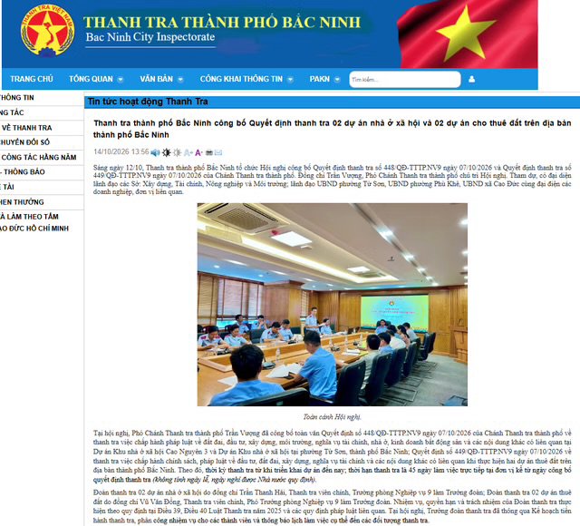 Các bác biết gì chưa?🔥 dự án nhà ở xã hội Ecohome Sông Thương của Capital House bị thanh tra
